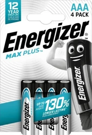 Energizer Max Plus Micro AAA, 4er-Pack