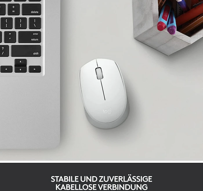Logitech M171 Wireless Mouse weiß, USB