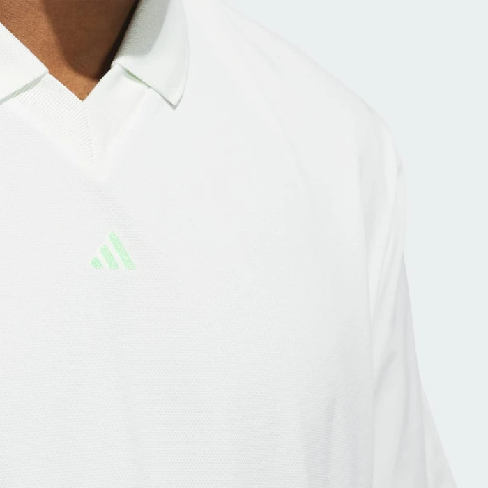 adidas Ultimate365 Twistknit Piqué Poloshirt kurzarm crystal jade (Herren)