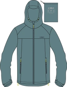 CMP Packable Ripstop Funktionsjacke lichen (Herren)