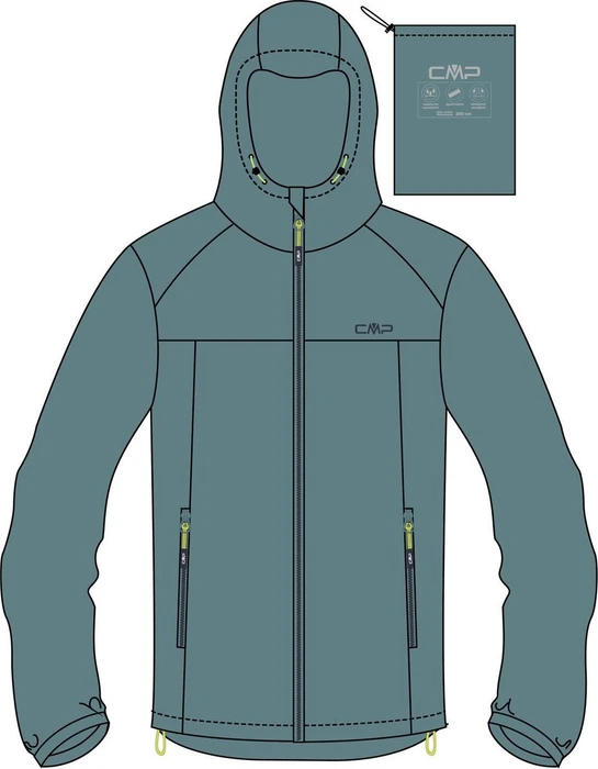 CMP Packable Ripstop Jacke (Herren)