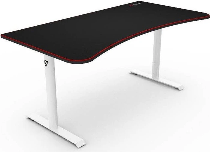 Arozzi Arena Gaming Desk Schreibtisch 160x82cm schwarz/weiß