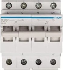 Hager Modularschalter 2-polig 63A