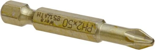 Wera 851/4 TH Kreuzschlitz Bit 1/4", PH2x50mm, 1 Stück
