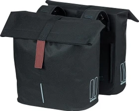 Basil City Doppeltasche Gepäcktasche schwarz