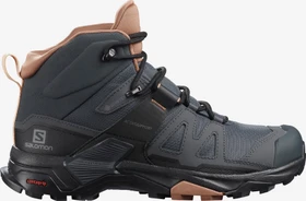 Salomon X Ultra 4 Mid GTX ebony/mocha mousse/almond cream (Damen)