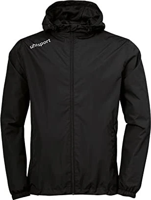 uhlsport Essential Regen Jacke schwarz/weiß