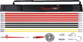 Runpotec Runposticks Standard Kabeleinzug-Set, 17-tlg.