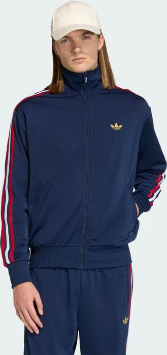 adidas Firebird Track Top Trainingsjacke night indigo/better scarlet/white (Herren)