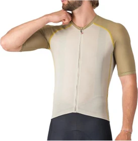 Castelli Unlimited Endurance 3 Trikot kurzarm silver moon/elmwood/mango mojito (Herren)