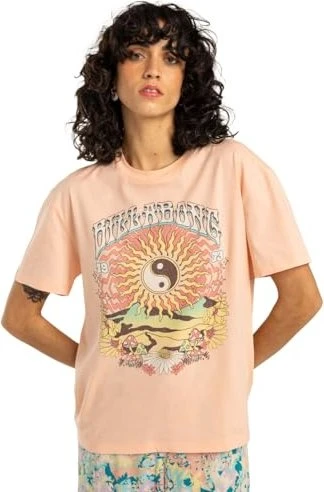 Billabong In The Balance T-Shirt kurzarm soft peach (Damen)