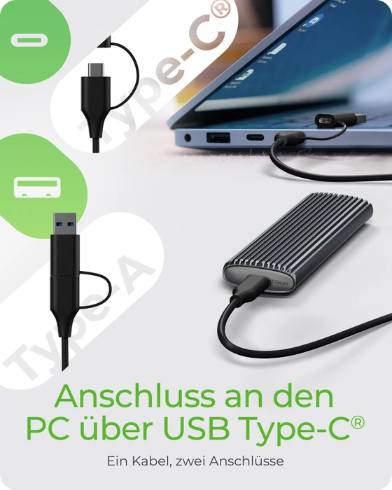 RaidSonic IB-1808MCT-CU31, USB-C 3.1