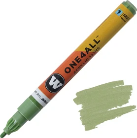 Molotow ONE4ALL 127HS 2mm Acrylmarker hellgrün metallic