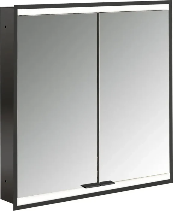 Emco Prime 2 Facelift LED-Lichtspiegelschrank 60cm mit 2 Türen, Unterputzmodell