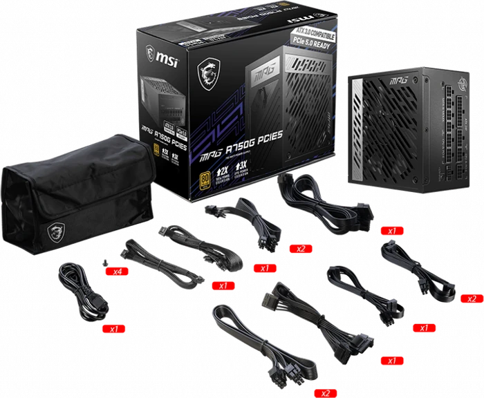 MSI MPG A750G PCIE5 750W, ATX 3.1