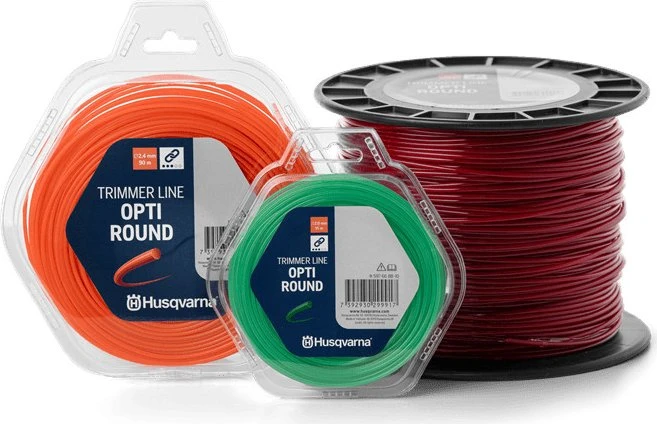 Husqvarna OptiRound Trimmerfaden für Rasentrimmer, 1.5mm/15m