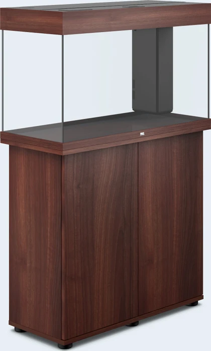 Juwel Rio 125 LED Aquarium-Set mit Unterschrank, dunkles Holz/dunkles Holz, 125l