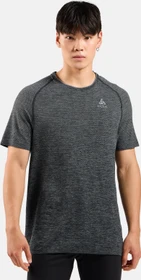 Odlo Essential Seamless Laufshirt kurzarm grey melange (Herren)