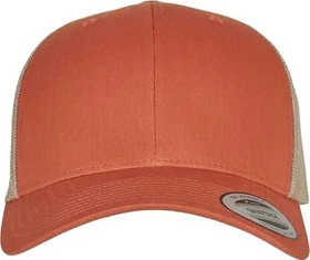 Flexfit YP Classics Retro Trucker 2-Tone Kappe rustic orange/khaki