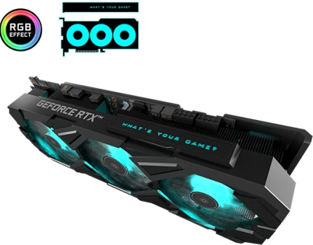 KFA2 GeForce RTX 3090 EX Gamer (1-Click OC), 24GB GDDR6X, HDMI, 3x DP