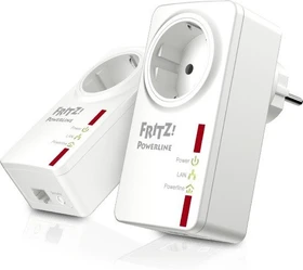 FRITZ! FRITZ!Powerline 530E Set, HomePlug AV, RJ-45, 2er-Pack