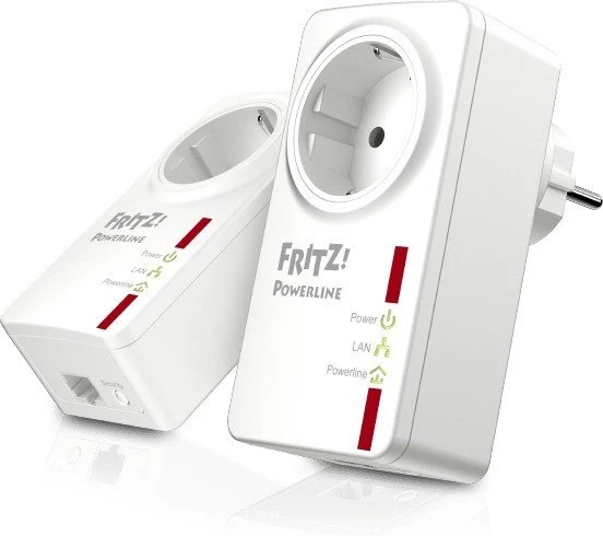 FRITZ! FRITZ!Powerline 530E Set, HomePlug AV, RJ-45, 2er-Pack