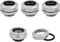 Corsair Hydro X Series XF Hardline, OD Fitting G1/4" auf 14mm, chrome, 4er-Pack Vorschaubild