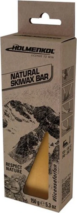 Holmenkol Natural Wax Bar 150g Wachs weiß