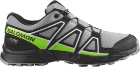 Salomon Speedcross Waterproof alloy/black/green gecko (Junior)