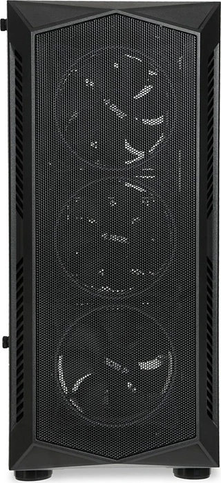 iBox Lupus 27, schwarz, Glasfenster