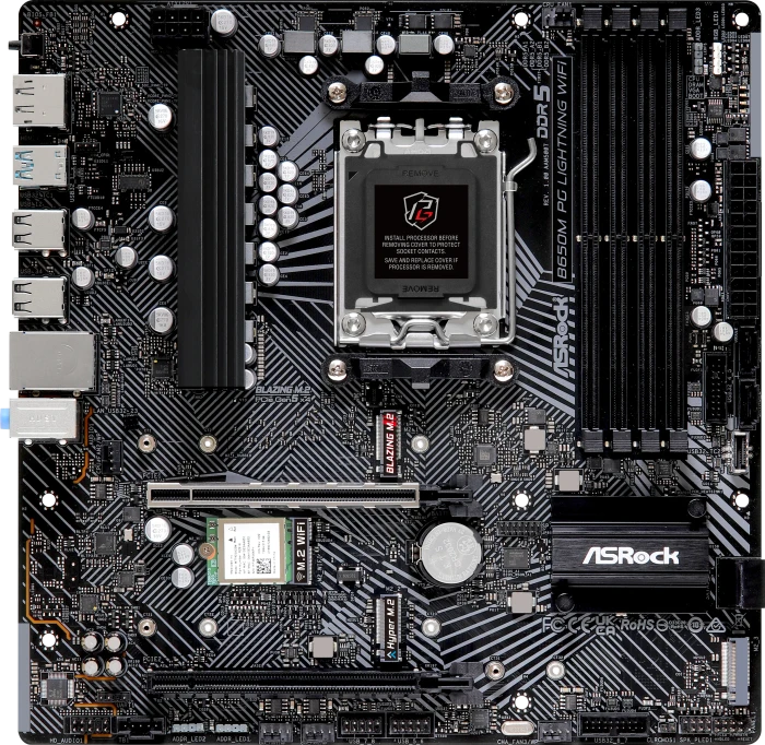ASRock B650M PG Lightning WiFi (AMD AM5)