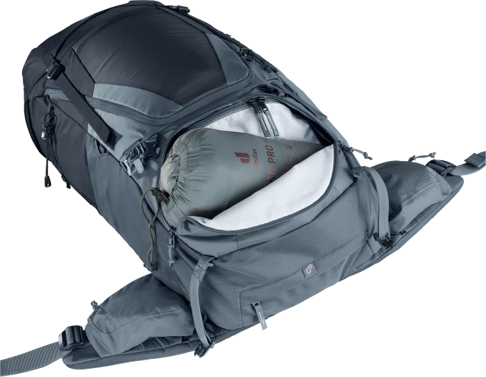 Deuter Futura Air Trek 55+10 SL black/graphite (Damen)