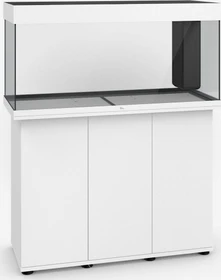 Juwel Rio 180 LED Aquarium-Set mit Unterschrank, weiß/weiß, 180l