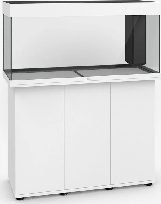 Juwel Rio 180 LED Aquarium-Set mit Unterschrank, weiß/weiß, 180l