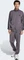 adidas Basic 3-Streifen Tricot Trainingsanzug grey strata (Herren) Vorschaubild