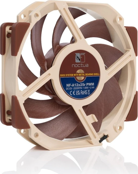 Noctua NF-A12x25r PWM, 120mm