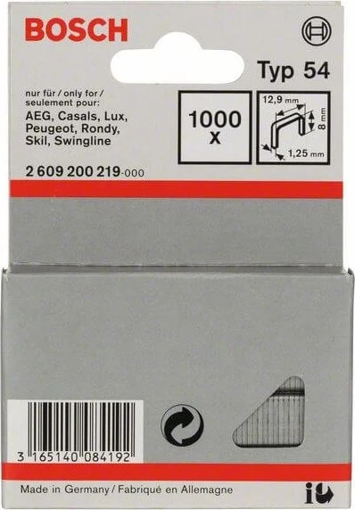 Bosch Professional Typ 54 Tacker-Klammern