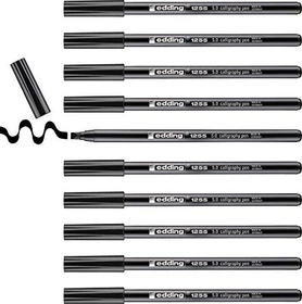 edding 1255 Kalligrafiestift 5.0mm schwarz, 10er-Pack