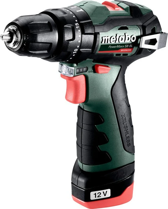 Metabo PowerMaxx BS BL Akku-Schlagbohrschrauber inkl. Koffer + 2 Akkus 2.0Ah