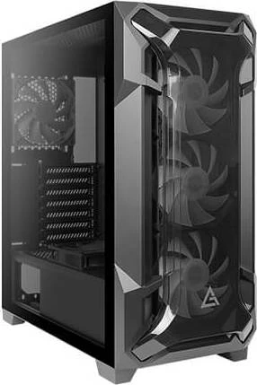 Antec Dark League Dark Fleet DF600 Flux, Glasfenster