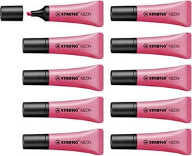 STABILO Neon rosa, 10er-Pack