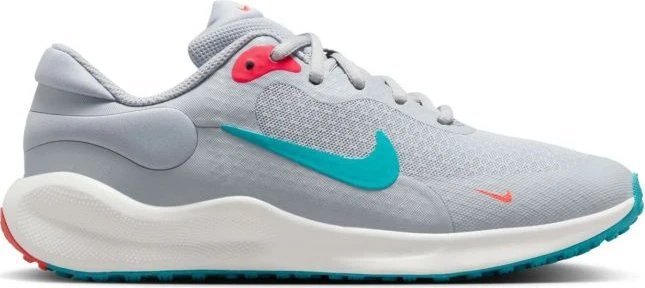 Nike Revolution 7 wolf grey/bright crimson/summit white/dusty cactus (Junior)