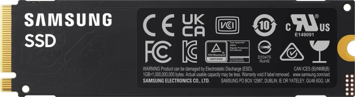 Samsung SSD 990 2TB, M.2 2280 / M-Key / PCIe 4.0 x4
