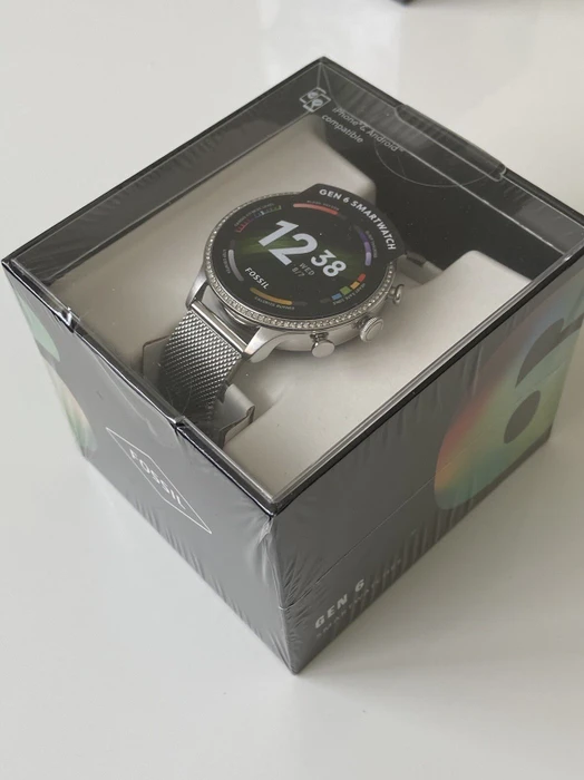 Fossil Gen 6 Smartwatch 42mm Stainless Steel Mesh