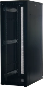 Rockstable 19" Serverschrank 37HE, Gitternetztür, IP2X, schwarz, 1000mm tief