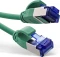 InLine Patchkabel Slim, PoE 87W, TPE (LSZH) flexibel, Cat6a, S/FTP, RJ-45/RJ-45, 25m, grün Vorschaubild