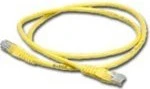 MicroConnect Patchkabel, Cat5e, U/UTP, RJ-45/RJ-45, 1m, gelb