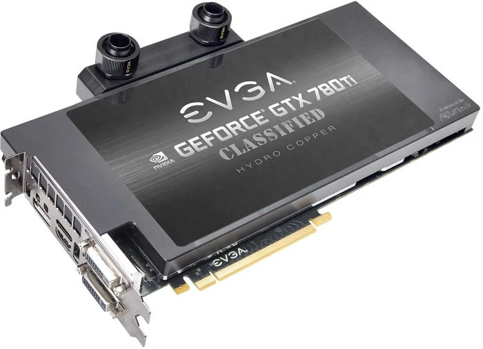 EVGA GeForce GTX 780 Ti Dual Classified Hydro Copper, 3GB GDDR5, 2x DVI, HDMI, DP