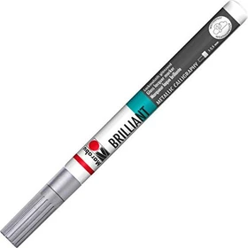 Marabu Brilliant Painter Kalligrafie 1-2.5mm silber