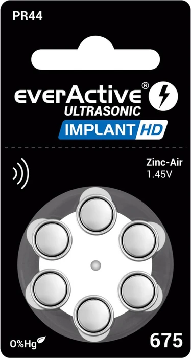 everActive Ultrasonic Implant HD 675 (PR44/PR1154), 6er-Pack (IMPLANT HD 675)